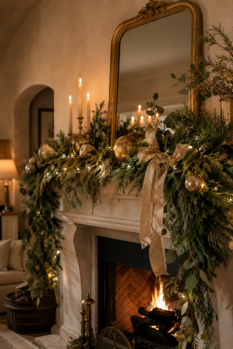 20 Christmas Garland Ideas for Every Room in Your Home