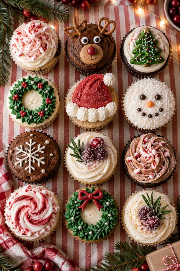 45 Christmas Cupcake Ideas