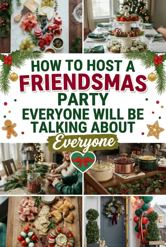 Friendmas Party Ideas Pinterest Pin 