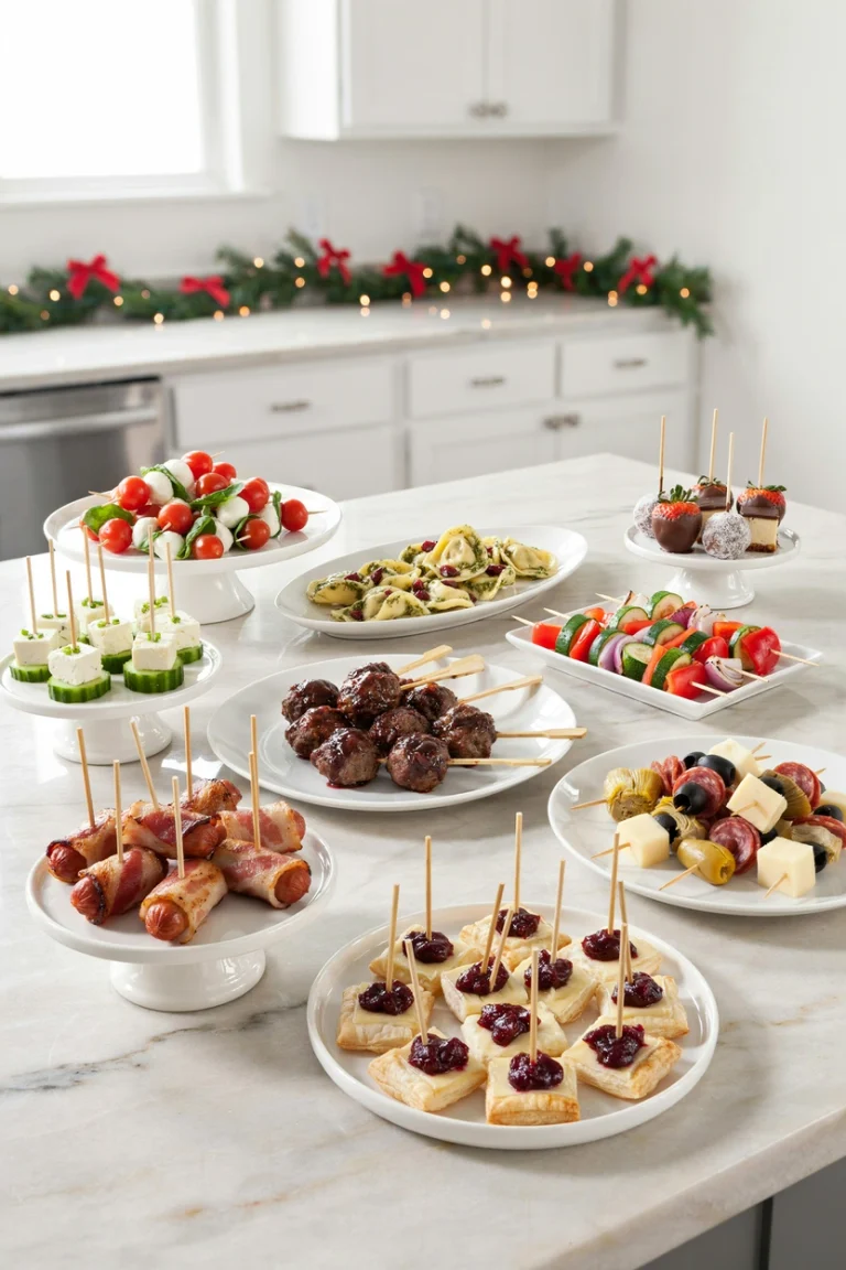 20 Christmas Toothpick Appetizers