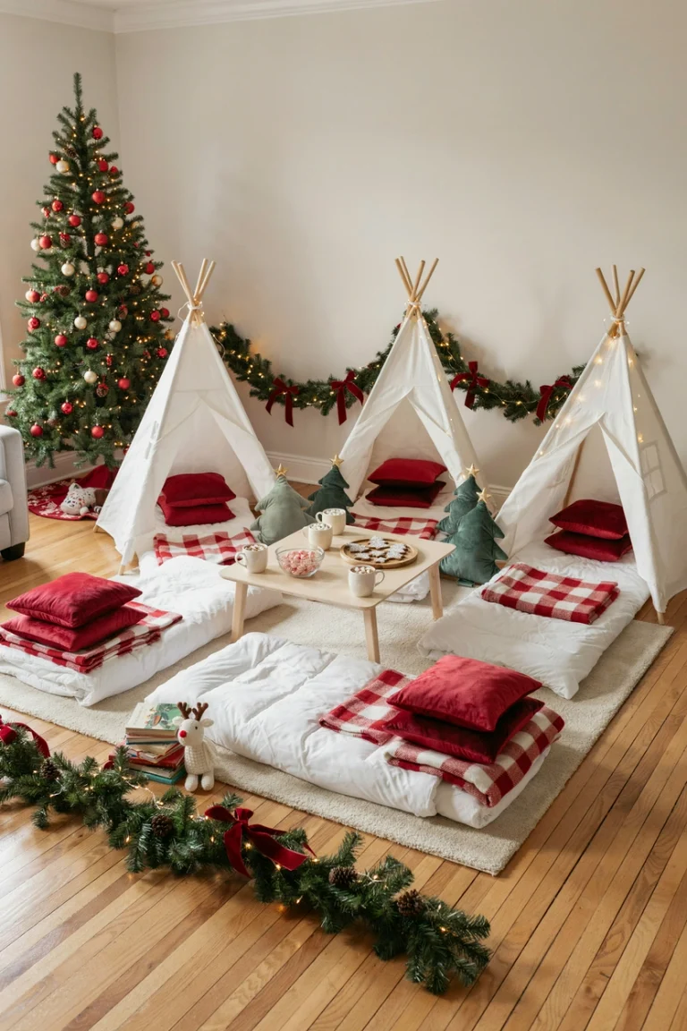 25 Magical Kids Christmas Sleepover Party Ideas