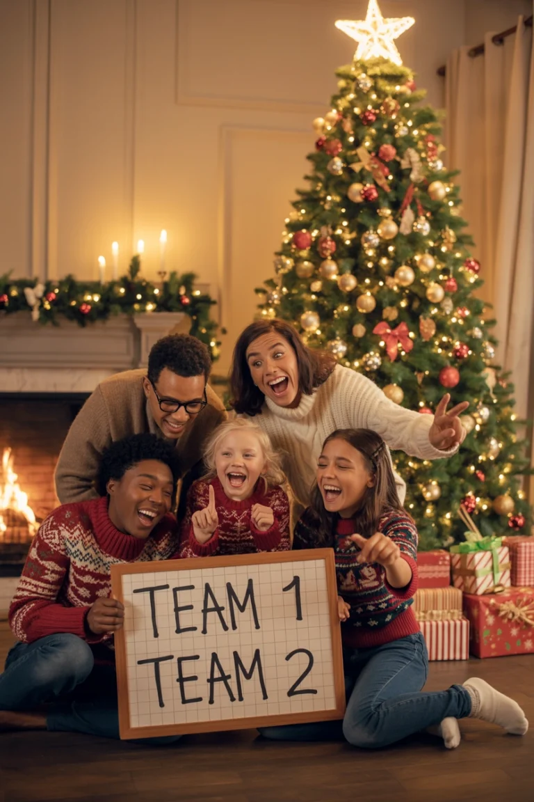 Christmas Family Feud Questions (With Ranked Answers and Points)