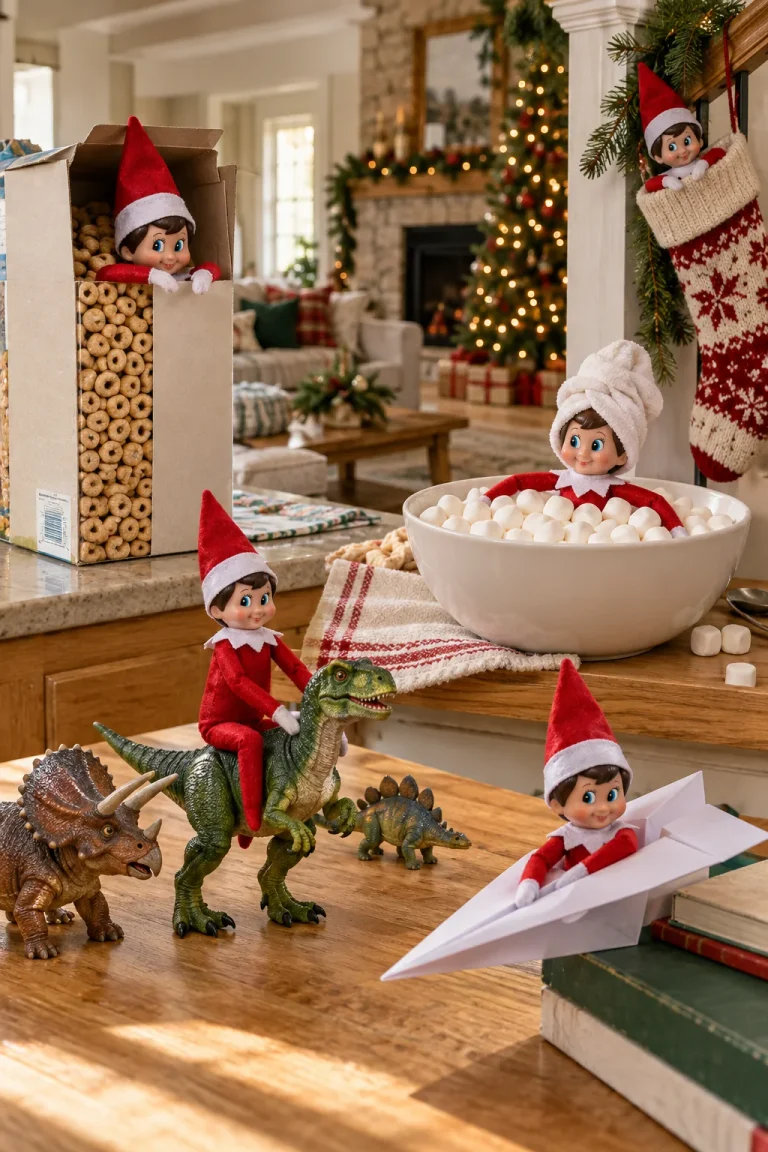72 Funny Elf on the Shelf Ideas That Are Easy to Set Up