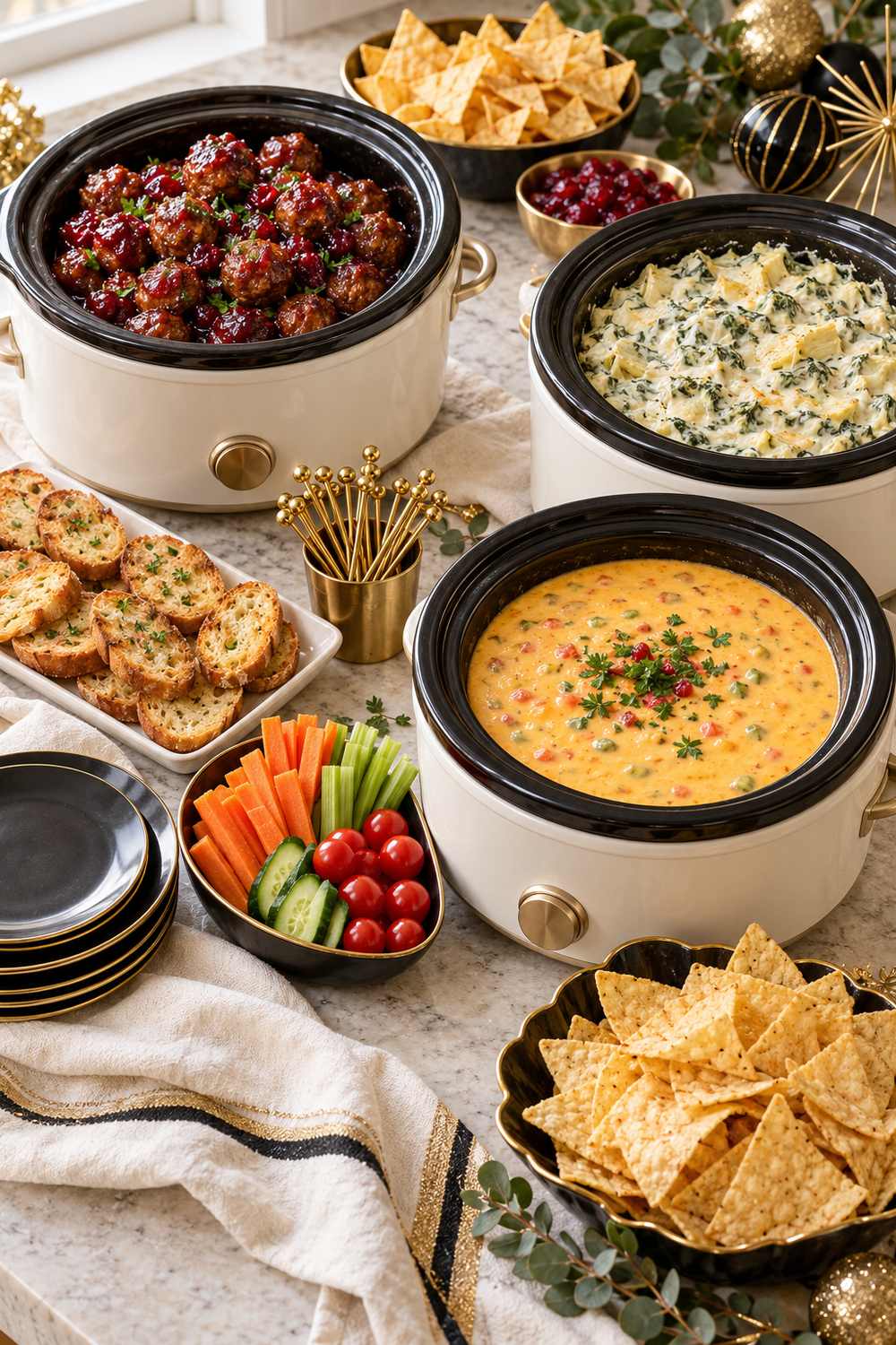 27 New Year’s Eve Crockpot Appetizers