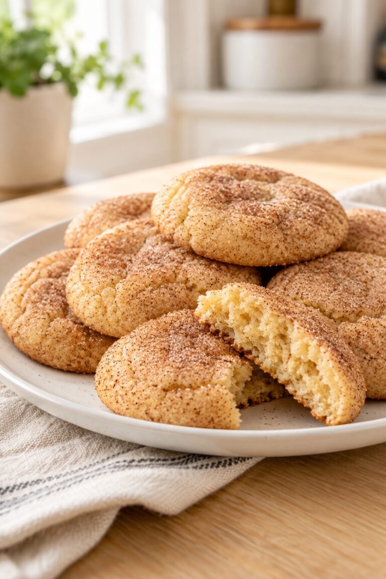 Soft Cinnamon Sugar Cookies