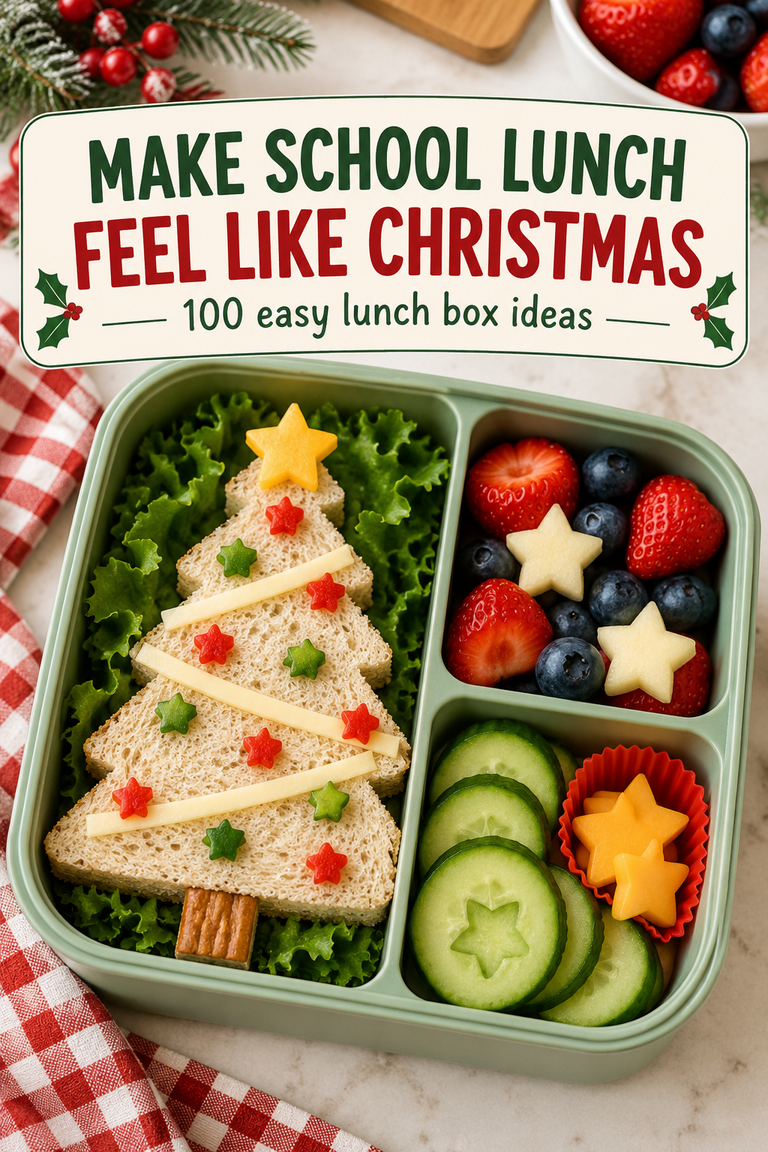 100 Christmas Lunch Box Ideas That Make December More Fun