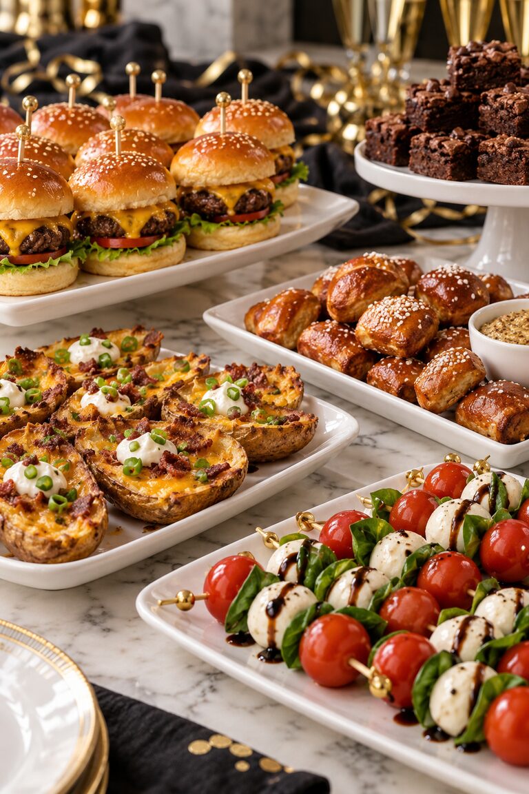 35 Midnight Snack Ideas for New Year’s Eve to Keep the Party Going