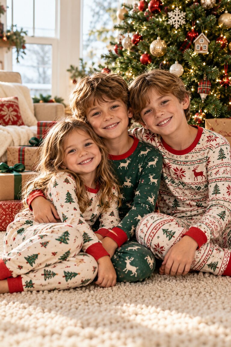 50 Christmas Photo Ideas for Kids That Capture a Little Holiday Magic