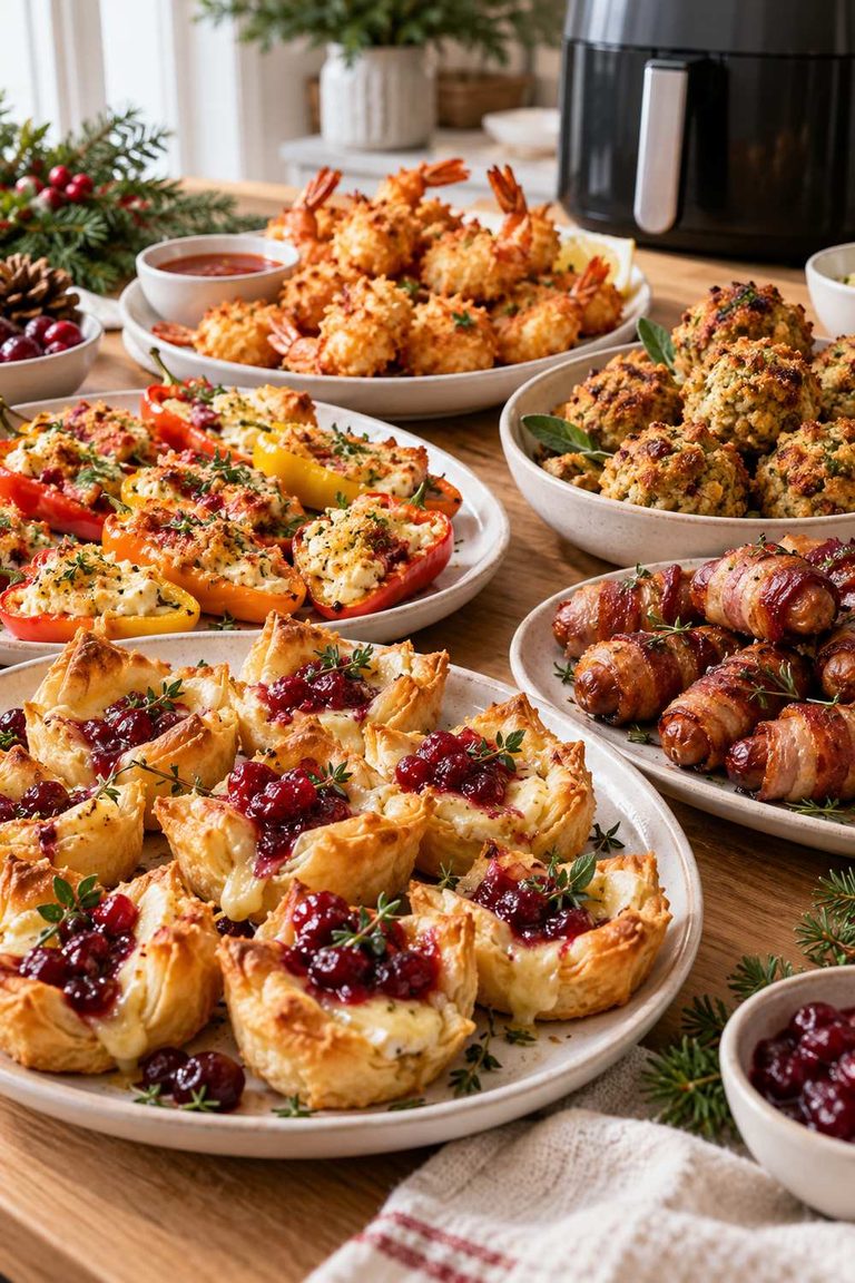 25 Christmas Air Fryer Appetizers