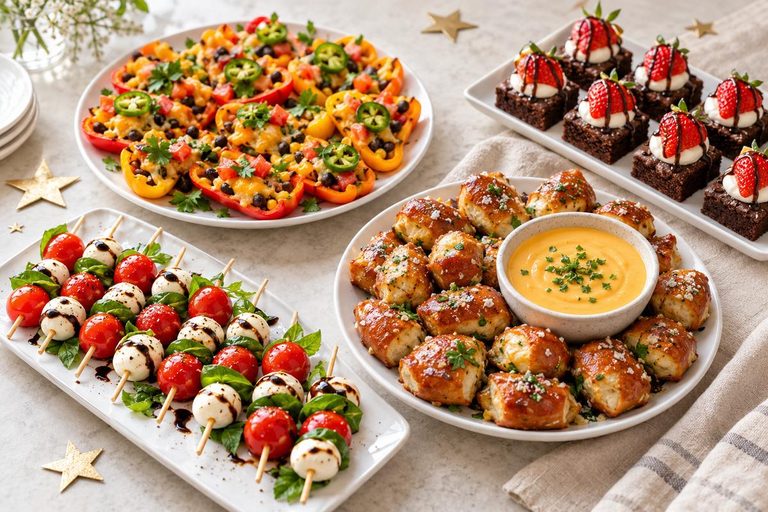 30 Last Minute New Year’s Eve Snacks